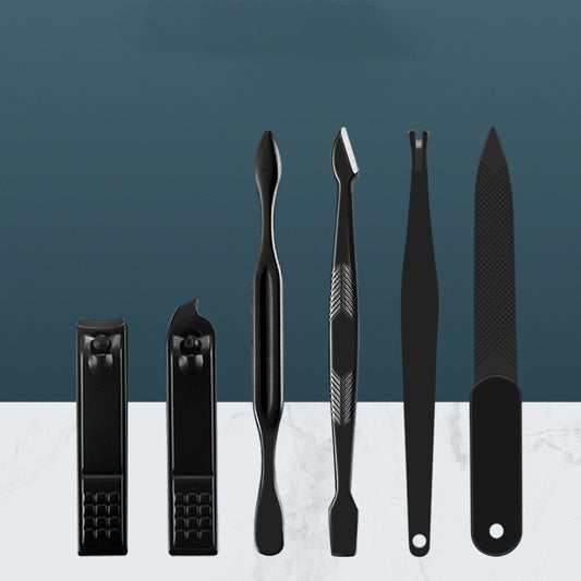 Stainless Steel Nail Clippers 23-piece Set Household Beauty Manicure Nail Scissors Personal Care