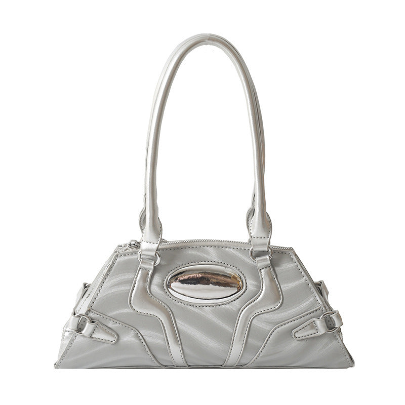 New Glossy Metal Fashion Belt Decorative Shoulder Bag