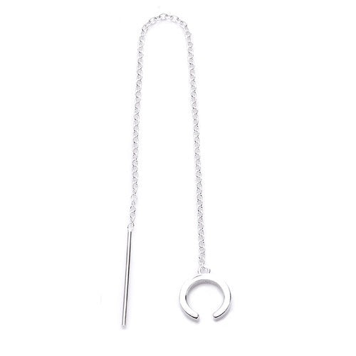 Earrings Earring Ring Earings Women Eardrop Long Silr