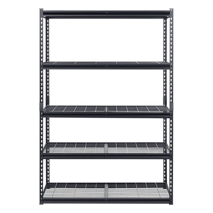 Storage Shelves 5 Tier Adjustable Heavy Duty Garage Shelving Units 3000 Lbs