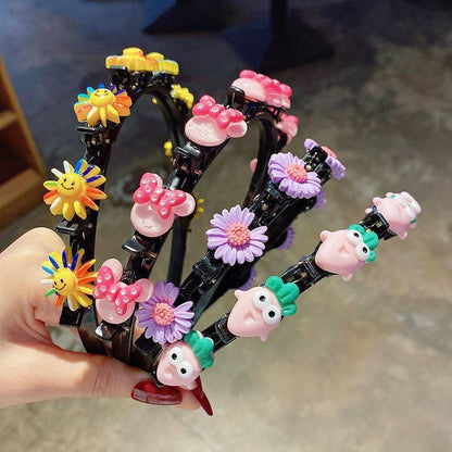 Net Red Girls Clip Hair Accessories - Fun and Stylish Hair Clips