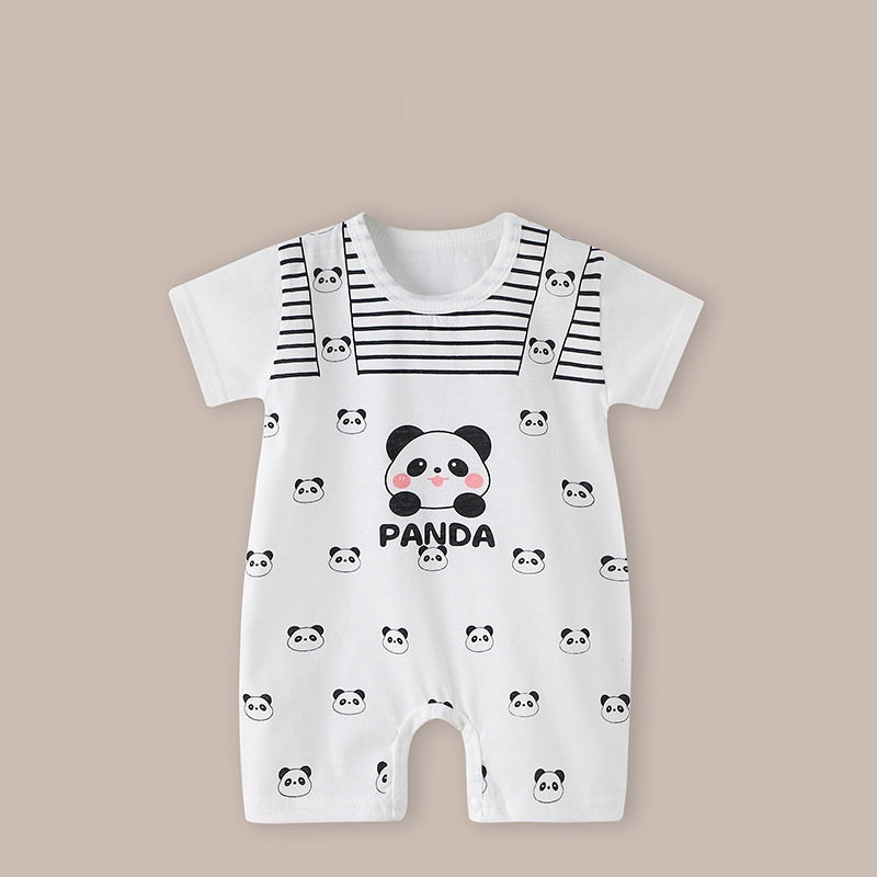 Baby Thin Short Sleeve Newborn Baby Child Jumpsuit Romper
