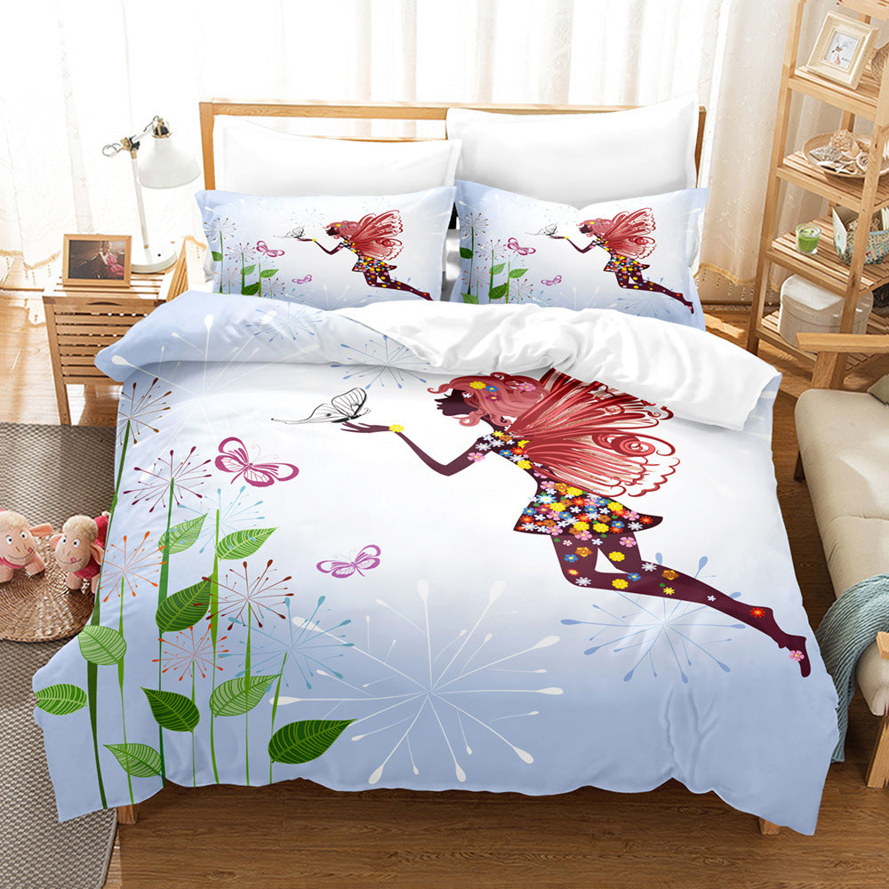 3D Digital Printed Bedding Kit To Customize Bed Sheets And Duvet Covers