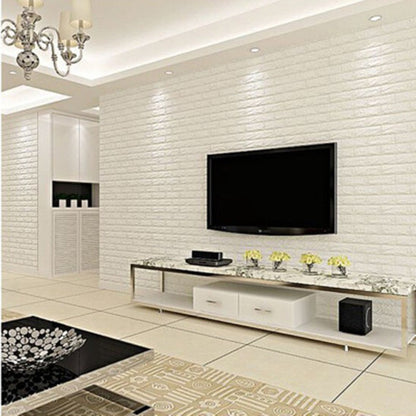 3D Brick Self-Adhesive Wallpaper (10pc)