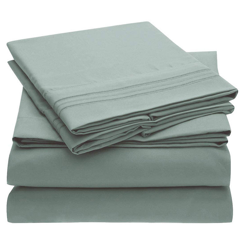 Solid Color Bed Sheet Sanding
