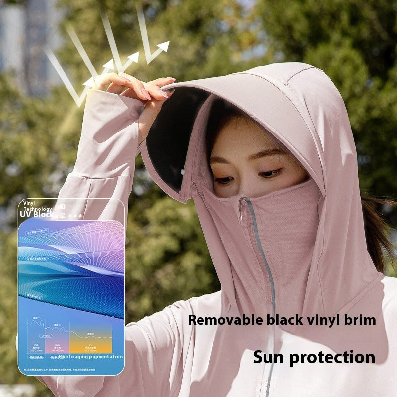Outdoor UV-proof Ice Silk Raw Yarn Breathable And Loose