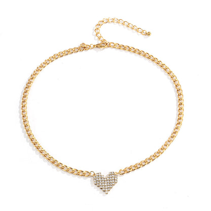 Accessories Fashion All-match Single-layer Tassel Necklace for Women