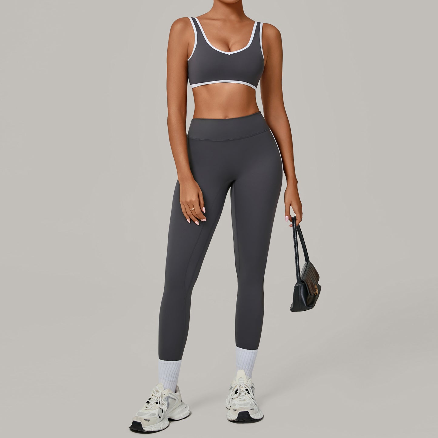 Yoga Beauty Back Workout Suit - Quick-Drying Sportswear