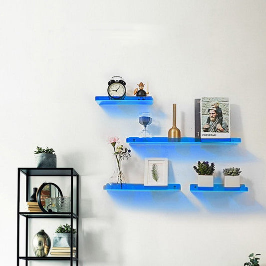 Shelving Color Wall Hanging Perforation-free Storage Rack Bathroom