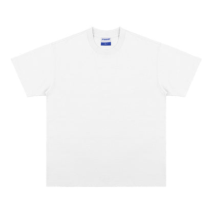 Oversize Loose Cotton Solid Color T-shirt For Men And Women