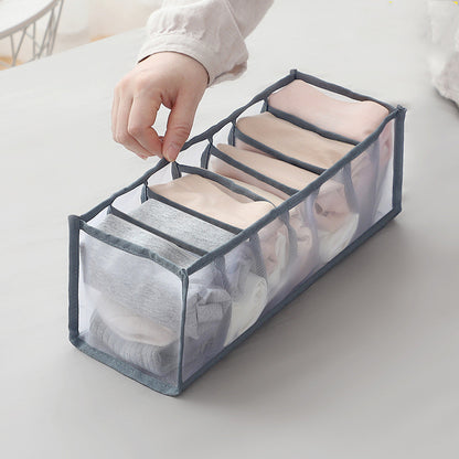 Foldable Mesh Storage Box - Versatile small wear Organizer