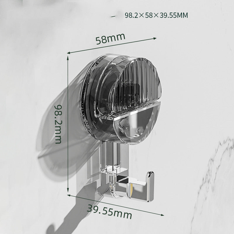 Non-Punching Bathroom Scratch-Free Strong Adhesive Suction Cup Hook