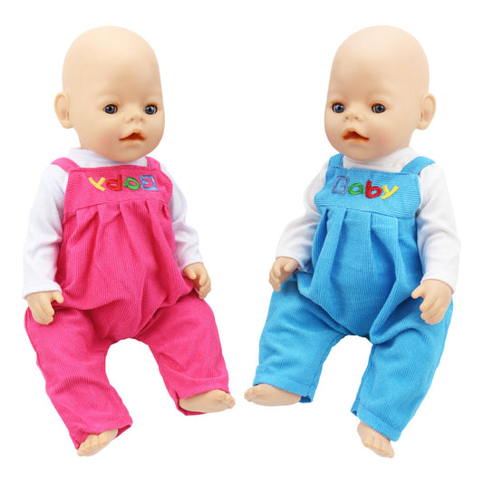 Children's Toy Doll Suspenders Accessories Set