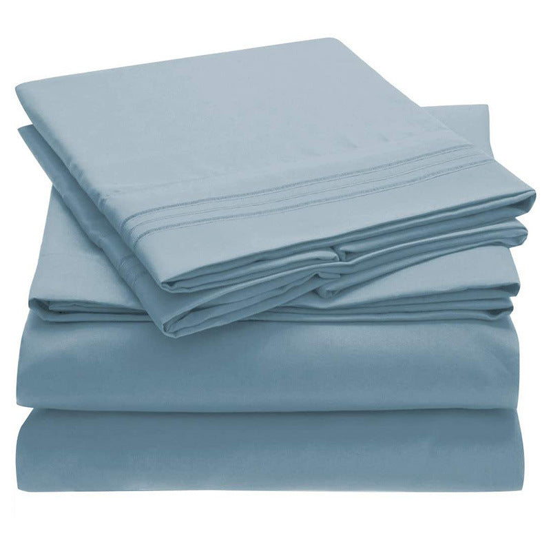 Solid Color Bed Sheet Sanding