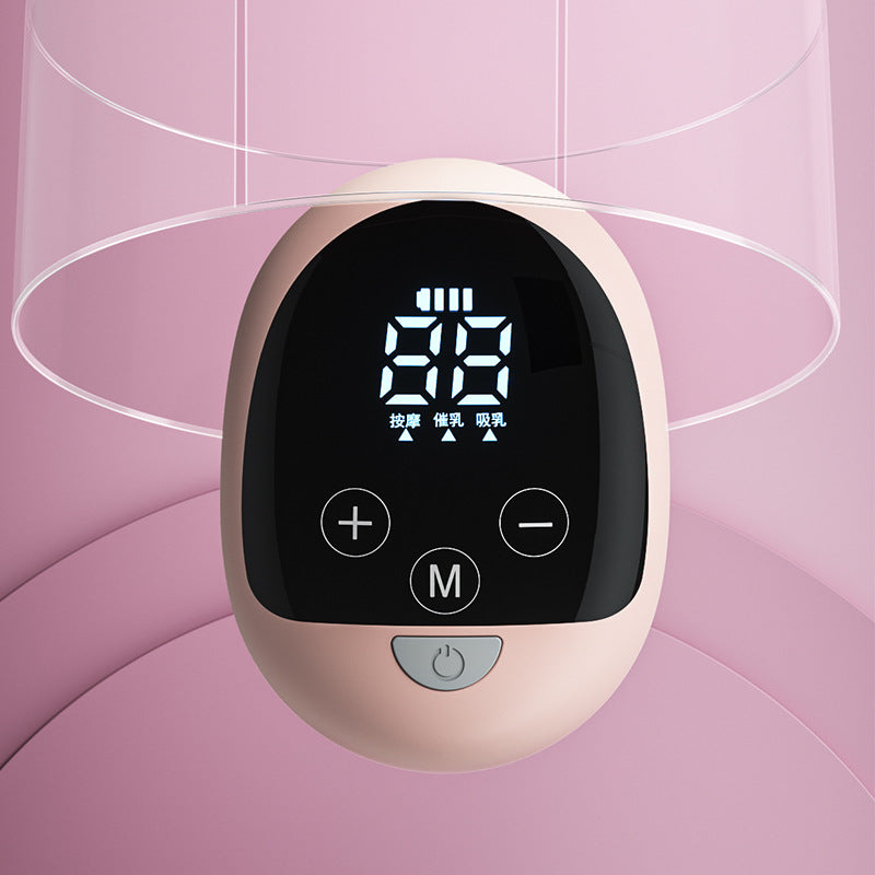 Digital device with a screen and control buttons on a pink background