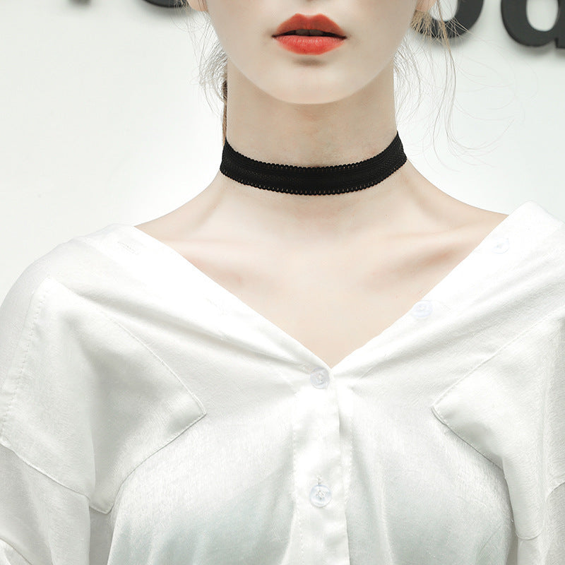 Women's Korean Style Short Neckband Necklace