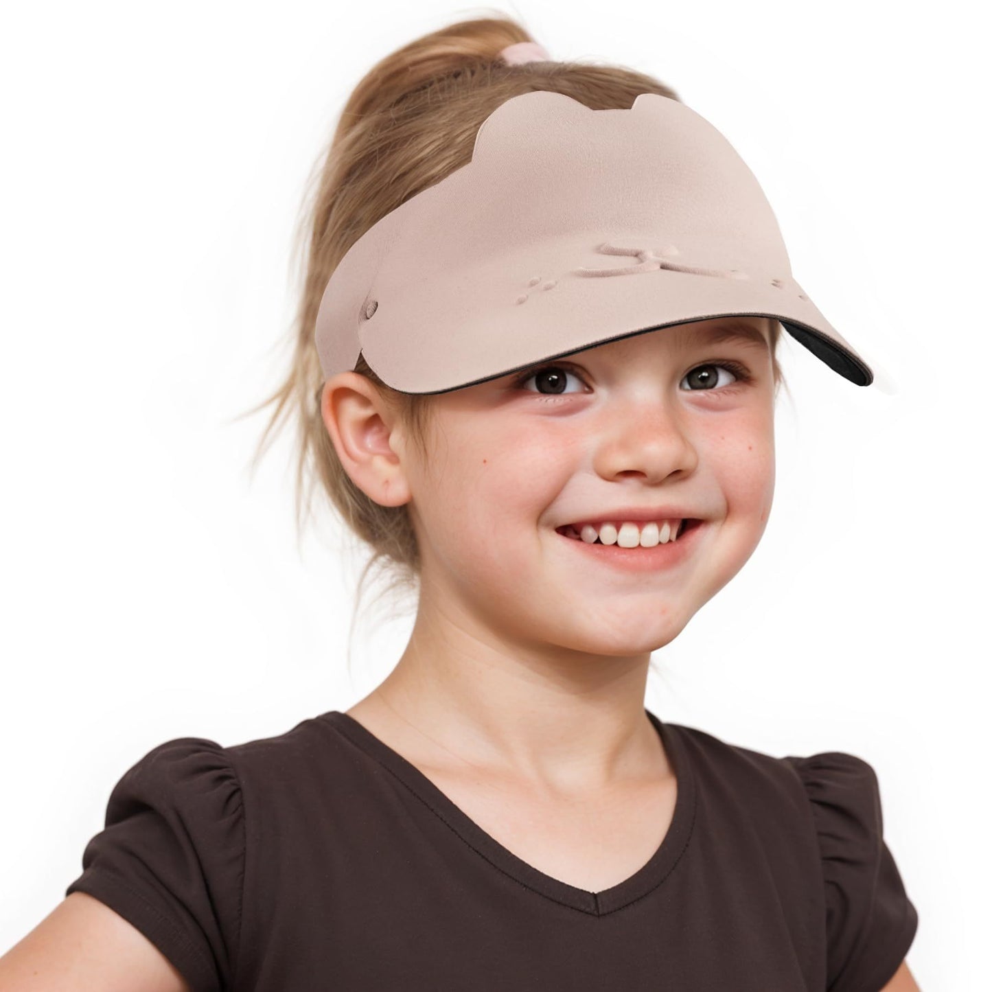 Sukeen Kids Sun Visor Hats For Girls Boys Lightweight Sport Hat Sun Hat Seamless Running Hats For Outdoor Activities