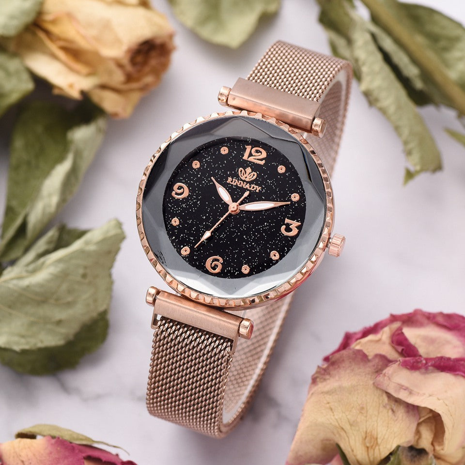 Women’s Starry Sky Magnet Buckle Bracelet Watch