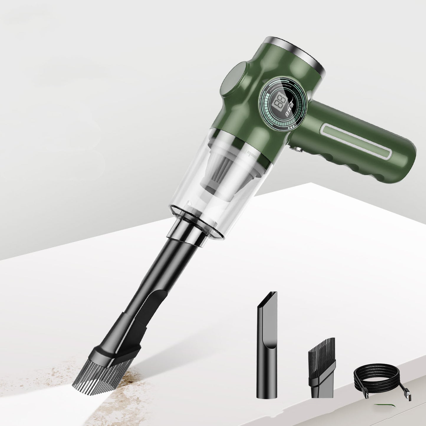 Cordless Portable Vacuum Cleaner - High Suction for Car and Household Use