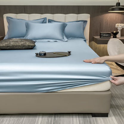 60 Cotton Long-staple Cotton Three-piece Bed Sheet Set