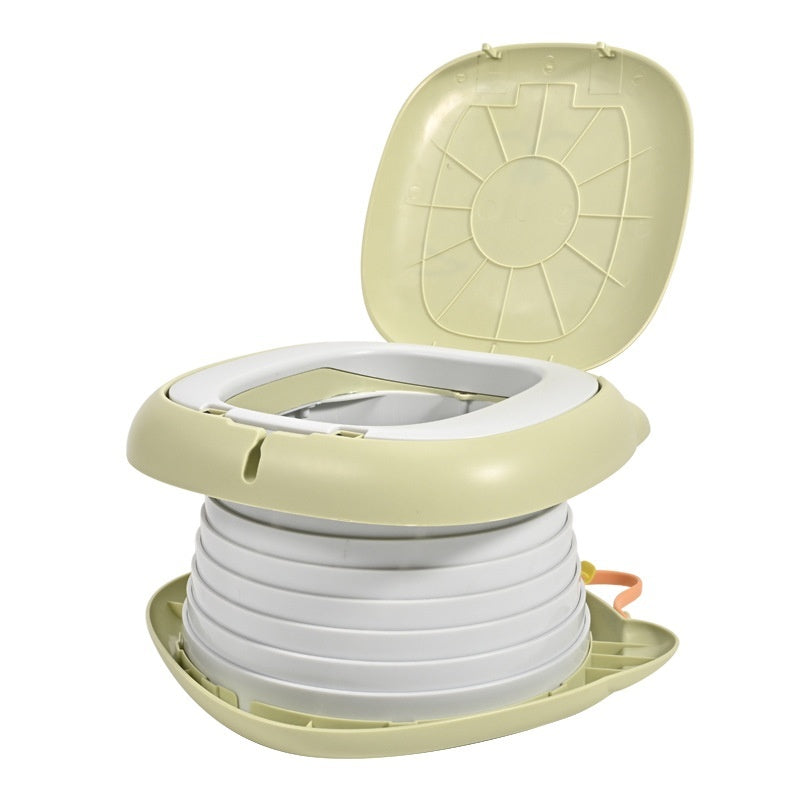 Children’s Outdoor Portable Car-Foldable Toilet Seat