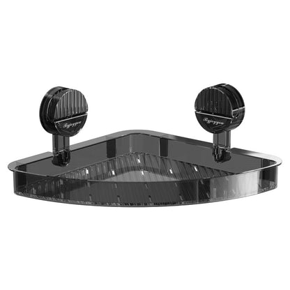 Suction Cup Punch-Free Toilet Corner Shower Triangle Storage Rack