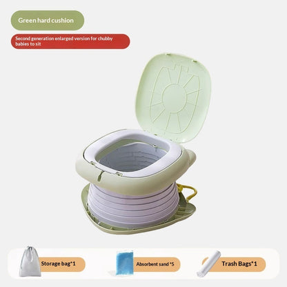 Children’s Outdoor Portable Car-Foldable Toilet Seat