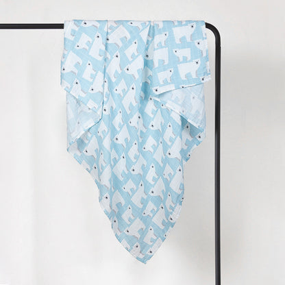 Newborn baby bag covered with cotton