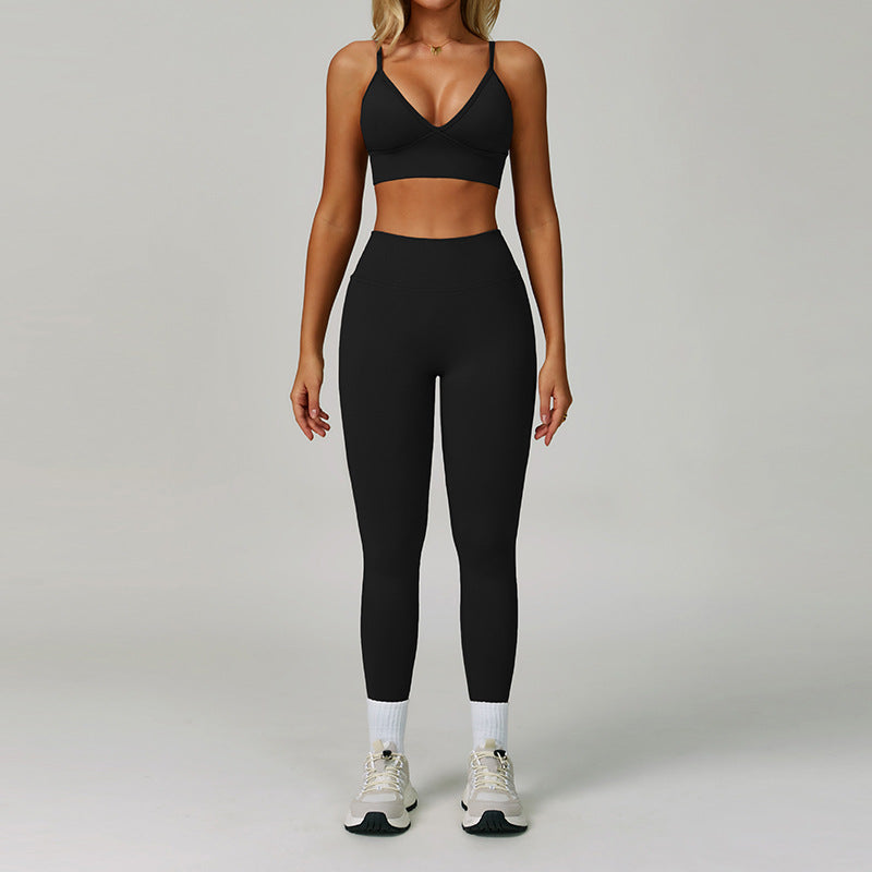 Women's Casual Seamless Tight Yoga Suit