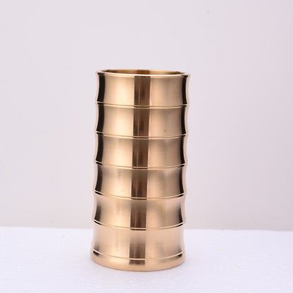 Tea Container Vintage Bamboo Vase Storage Container Ornaments