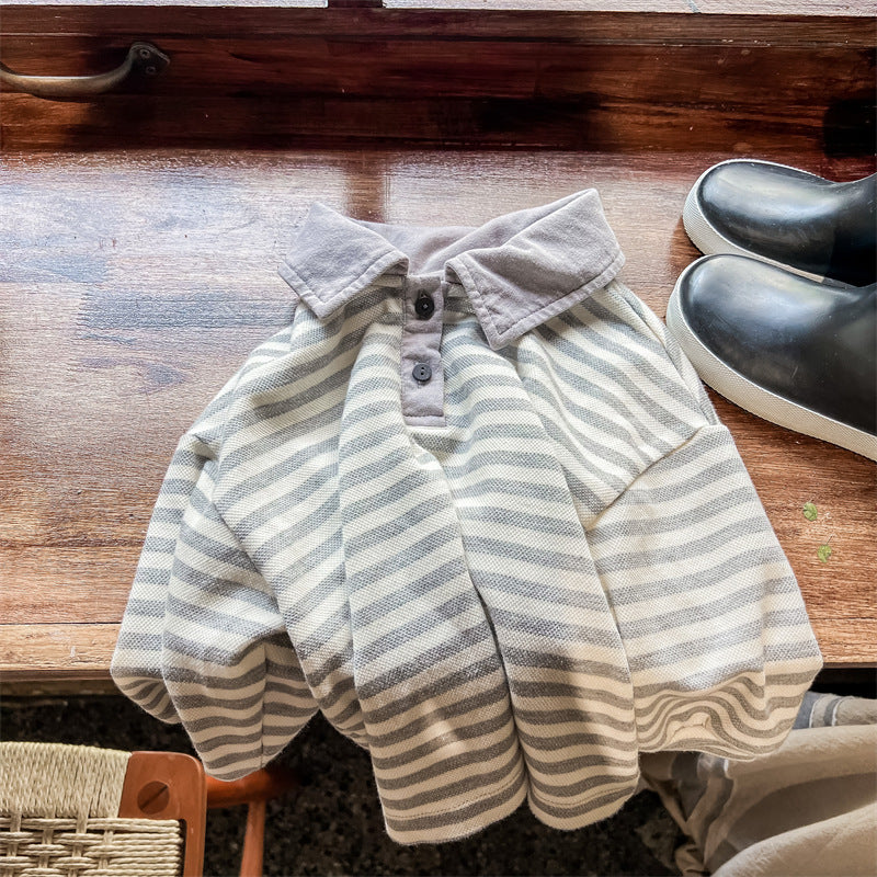 Korean Style Boys And Girls Spring Wear Top