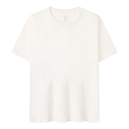 Children's Solid Color Round Neck Short Sleeves T-shirt