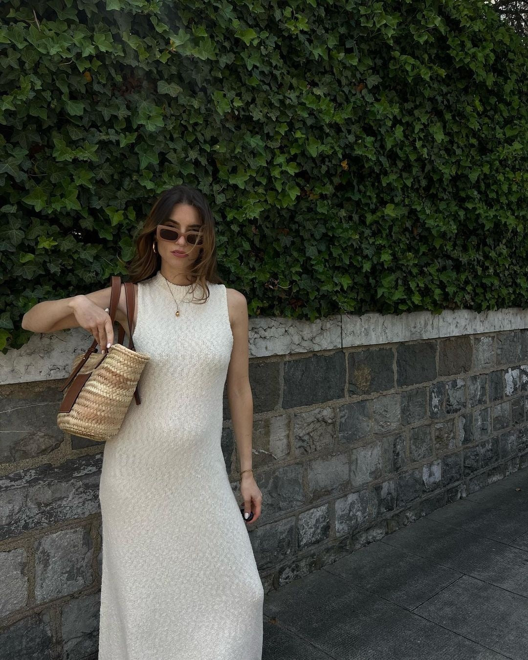 Sleeveless Tassel Long Dress Summer Women