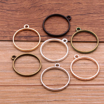 DIY Alloy Jewelry Accessories Hollow Drip Frame