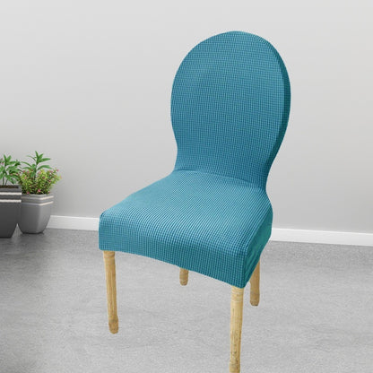 Oval Dining Table And Hair Covers Cushion Backrest