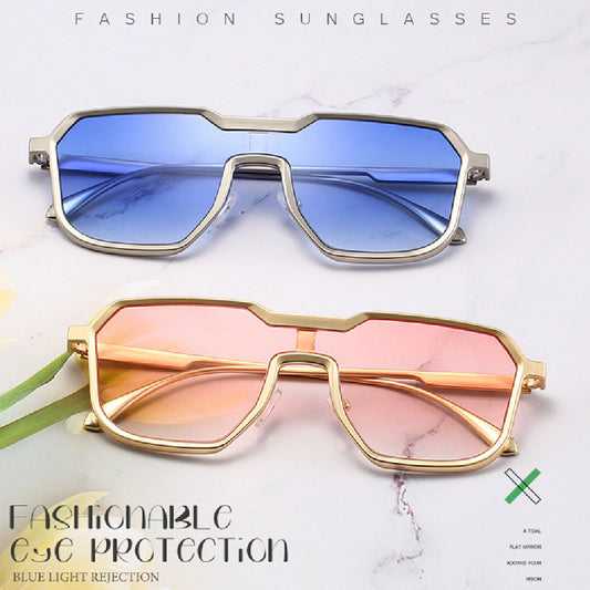 Punk Metal Sunglasses for Men