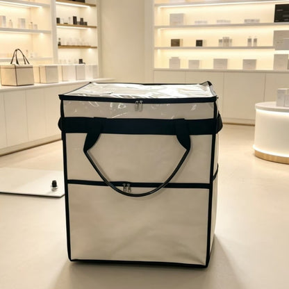 The Haoke Bag combines a large capacity with a sleek, modern design, making it ideal for various uses, from laundry to travel.