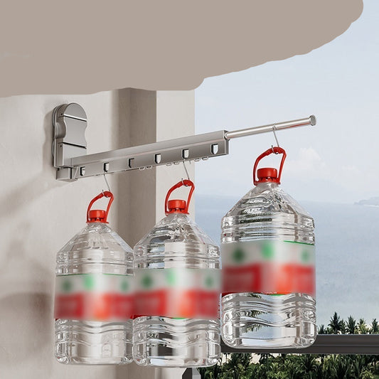  Double-Suction-Cup Portable Clothes Drying Rack