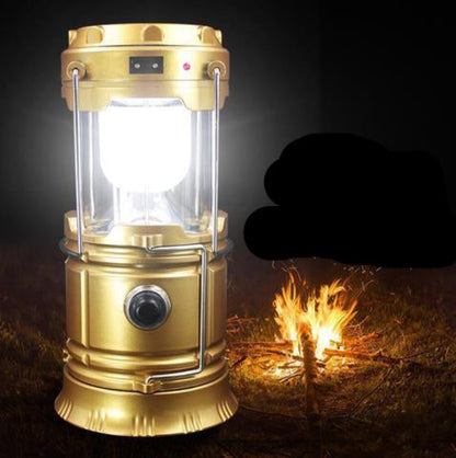 The LED Solar Camping Lantern combines portability, durability, and versatility, making it an essential tool for any outdoor enthusiast