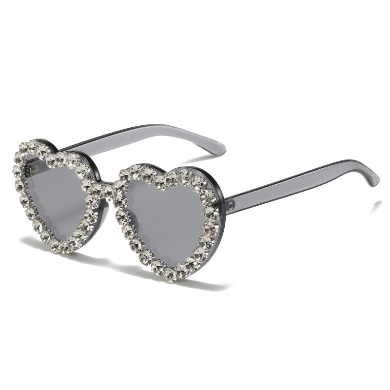 Peach Heart Sunglasses for Women