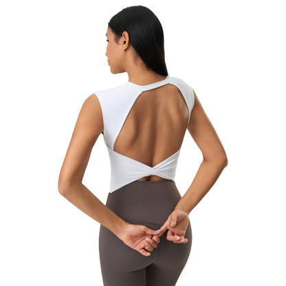 Fitness Exercise Yoga Clothes Sleeveless Top For Women