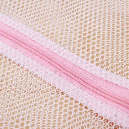 White Mesh Laundry Bag Protective