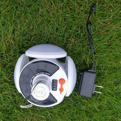 The Rechargeable LED Camping Lantern combines innovative design with practical functionality. Its unique shape and foldable feature make it a standout choice for outdoor enthusiasts looking for reliable lighting solutions.