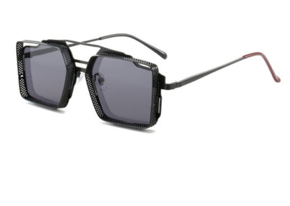 Vintage Steampunk Metal Sunglasses for Men