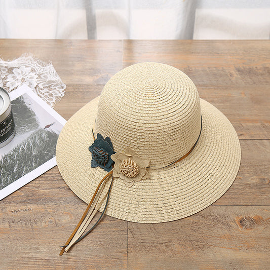 Women's UV Protection Small Brim Straw Hat