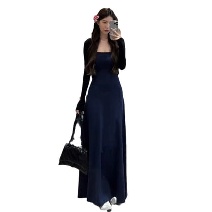 Summer Waist-tight Retro Dress Women