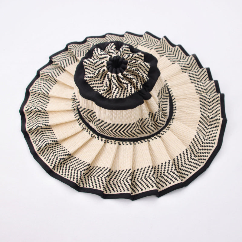 Foldable Straw Hat for Women
