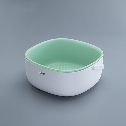 Washbasin Multi-functional Kitchen Double Layer Drain Basket
