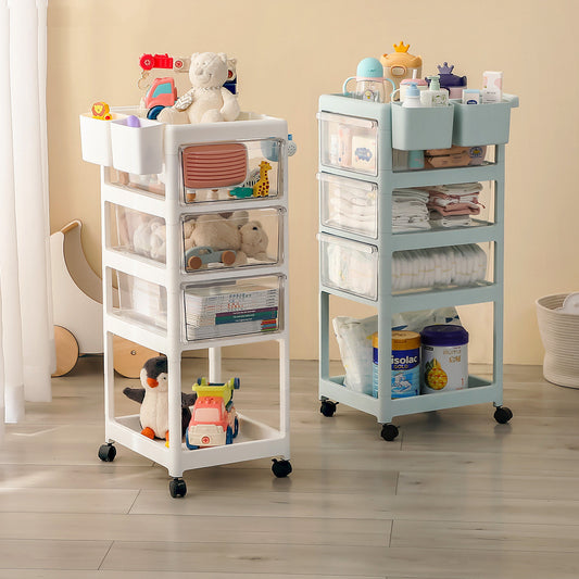 Children's Bottle Storage Box Trolley