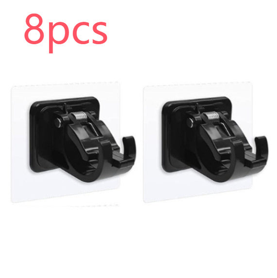 No Punching Traceless Sticker Curtain Rod Hook Multi-function Bracket
